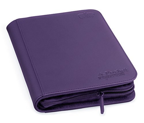 Ultimate Guard 4-Pocket XenoSkin ZipFolio (Purple) by Ultimate Guard