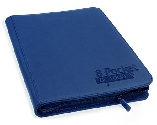 Ultimate Guard 8-Pocket XenoSkin ZipFolio (Dark Blue) by Ultimate Guard