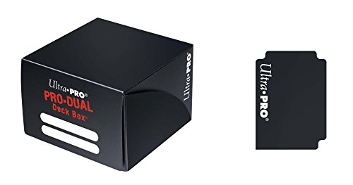 Ultra Pro Deckbox Pro Dual C30 – Juego de Cartas (Negro)