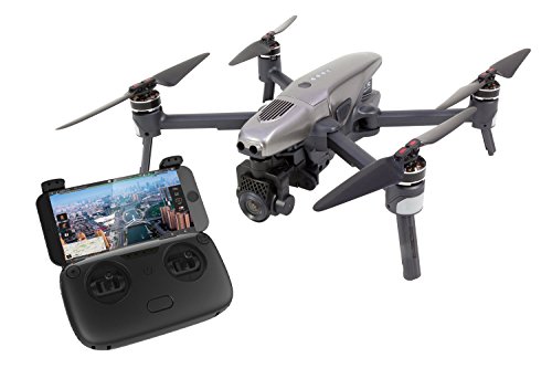 Walkera 15001000 Vitus Portable cuadricóptero RTF – FPV de dron con 4 K UHD de cámara, detección de obstáculos, GPS, Active Track, Devo F8S de Control Remoto, batería y Cargador
