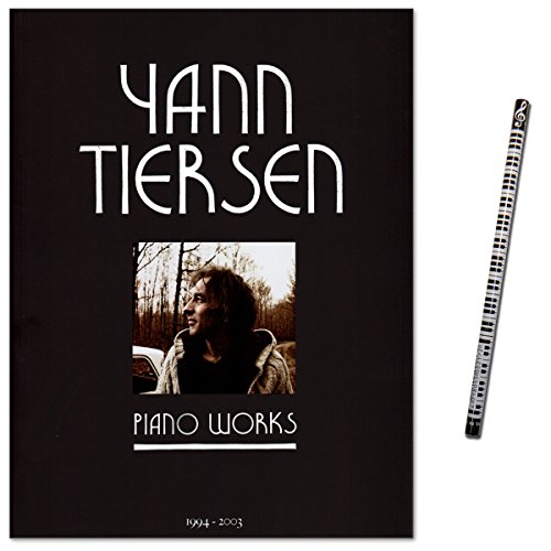 Yann Tiersen Piano Works 1994 – 2003 / Piezas para piano solo (grado de dificultad medio de la película El fabuloso mundo de Amélie – Libro de partituras con lápiz de piano