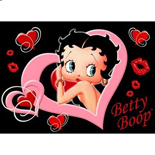 YXLY Betty Boop: Rompecabezas De 1000 Piezas para Adultos, Juegos De Rompecabezas para La Familia, Juegos Educativos, Rompecabezas De Desafío Cerebral para Niños, Regalo De Cumpleaños