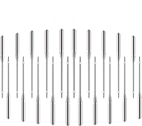 50pcs agujas para máquina de coser, agujas de máquina universales utilizadas para máquinas de coser Singer, Brother, Janome, Varmax, tamaños 65/9, 75/11, 90/14, 100/16, 110/18