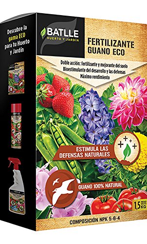Abonos Ecológicos - Fertilizante Guano Biológico Caja 1,5Kg. - Batlle