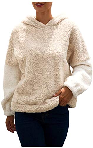 Abrigo Chinchilla de moda para mujer, con costuras casuales, estampado a cuadros, ropa de abrigo de visón con cremallera de invierno (color: beige, talla: pequeña)