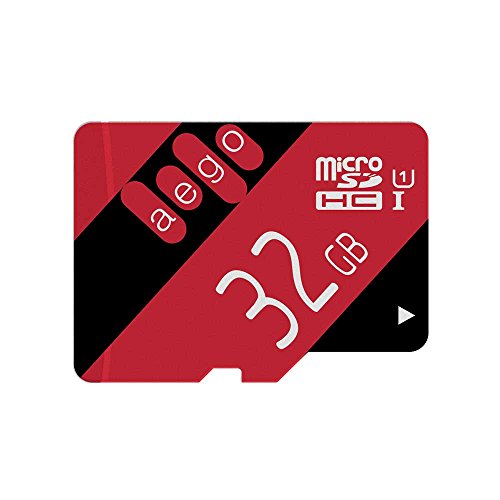 AEGO Tarjeta Micro SD 32GB UHS-1 Clase 10 SD Tarjeta de Memoria para Tableta con Adaptador-U1 32GB
