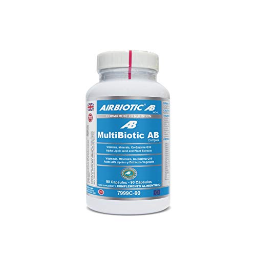 Airbiotic AB 7999C-90 - MultiBiotic AB Complex, Multinutrientes, Multivitaminas para el día a día, 90 cápsulas