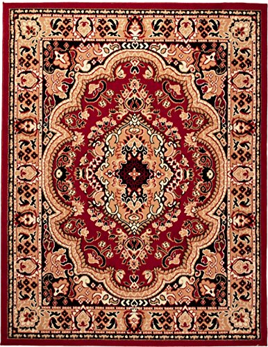 Alfombra 80 x 150 cm Rojo Oriental Decoración Diseño/Carpeto Colección Verona