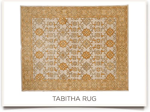 Alfombra y alfombra de lana de estilo oriental tradicional parsino, hecha a mano, color beige (9 x 12 (274 x 366) cm)