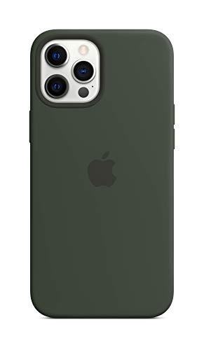 Apple Funda de Silicona con MagSafe (para el iPhone 12 Pro MAX) - Verde Chipre