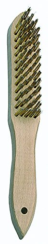 Bellota 50801-4 - Cepillo de Alambre manual acero latonado