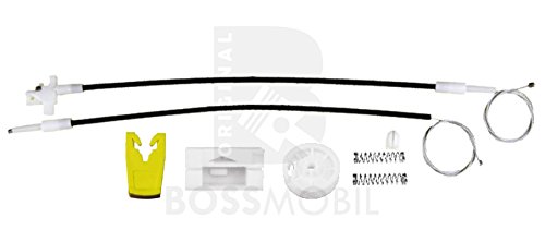 Bossmobil Megan 1 I (BA0/1_),Classic(LA0/1_),Coach (DA0/1_), Grandtour (KA0/1_), Delantero izquierdo, kit de reparación de elevalunas eléctricos