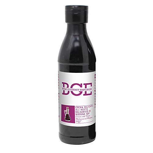 Bulk Gourmet Emporium - Crema de vinagre balsámico de Módena IGP en botellas de vidrio, 2 x 250 ml (500 ml en total)