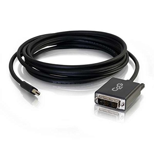 C2G 1.0m Mini DisplayPort M/Single Link DVI-D M 1 m Negro - Adaptadores de cable de vídeo (1 m, Mini DisplayPort, DVI-D, 1920 x 1200 Pixeles, Negro, Macho/Hembra)
