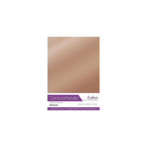 Centura Metallic Solo Color Oro Rosa Paquete de 10 Hoja-Rose Gold, Cardstock, 34.4 x 22.5 x 0.5 cm