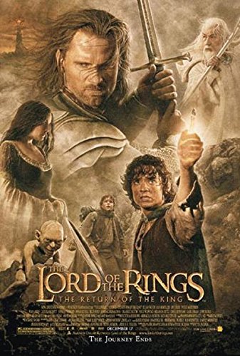 Close Up Póster The Lord of The Rings/El Señor de los Anillos Return of The King/El Regreso del Rey (68cm x 98cm) + 1 póster Sorpresa de Regalo