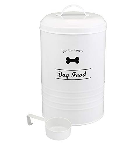 Contenedor de comida para perros – Pet Good Dog Food Canister, capacidad de 4 libras – cuchara incluida