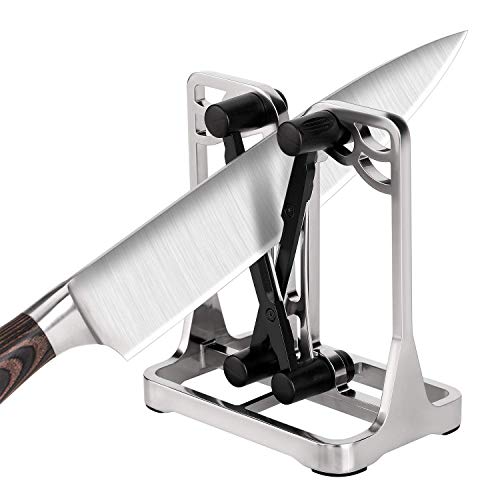 Dealswin - Afilador de cuchillos de cocina profesional manual para todo tipo de herramientas de cocina