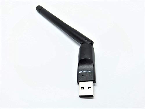 DM-Digital Adaptador USB WiFi Antena 2dB, SIMAX, Lleva Chip Ralink RT5370