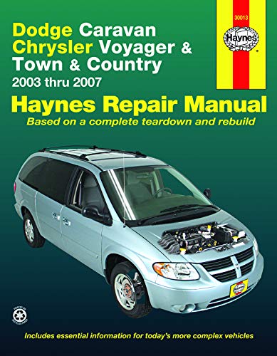 Dodge Caravan: 03-07 (Haynes Automotive Repair Manual) [Idioma Inglés]