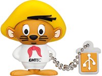 Emtec L102 Looney Tunes Speedy González - Memoria USB 2.0, 4 GB, Lectura 15 MB/s, Escritura 5 MB/s