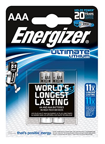 Energizer 636895 - Blister de 2 Pilas Litio AAA