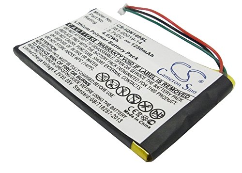 GPS, navegador 1250 mAh 3,7 V batería de Li-polímero de litio para Garmin