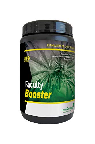 GreenFaculty - Booster - Revienta Cogollos. Fertilizante Abono Cogollador. Potenciador Floración PK 27-29. para Cultivo de Interior y Exterior. Polvo Soluble 500 g.