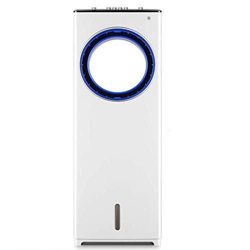 HELIn Ventilador con aire acondicionado movible, mini ventilador de enfriamiento de 360 ​​° para el hogar, refrigerador de aire refrigerado por agua del dormitorio, aire acondicionado pequeño (diseño: