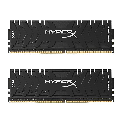 HyperX Predator - Memoria RAM de 16 GB (DDR4, Kit 2 x 8 GB, 3333 MHz, CL16, DIMM XMP, HX433C16PB3K2/16 )