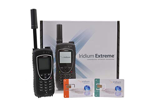 Iridium 9575 Extreme Teléfono Satelital con Tarjeta SIM Prepago y Pospago (No Incluye Minutos)