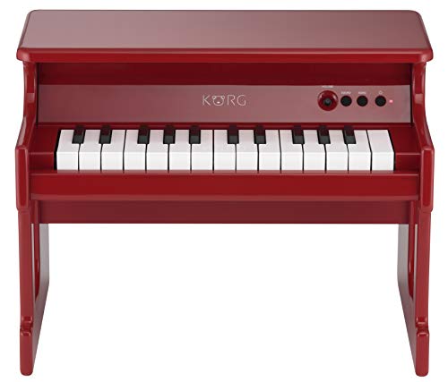 Korg TINYPIANO-RD - Piano digital para niños, color rojo