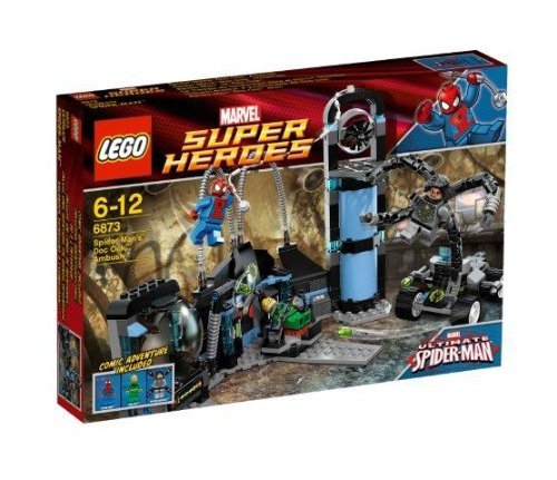 LEGO Súper Héroes - Spiderman La Trampa de Spiderman para el Doctor Octopus - 6873