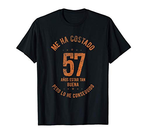 Me Ha Costado 57 Años Regalo de 57 Cumpleaños Nacido En 1964 Camiseta
