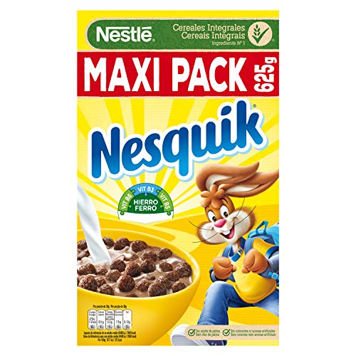 Nesquik - Cereales con Chocolate - Pack de 2 x 625 g