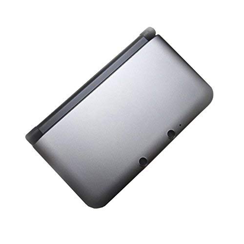 OSTENT Reemplazo de cubierta de carcasa de carcasa completa compatible con Nintendo 3DS XL 3DS LL - Color plata