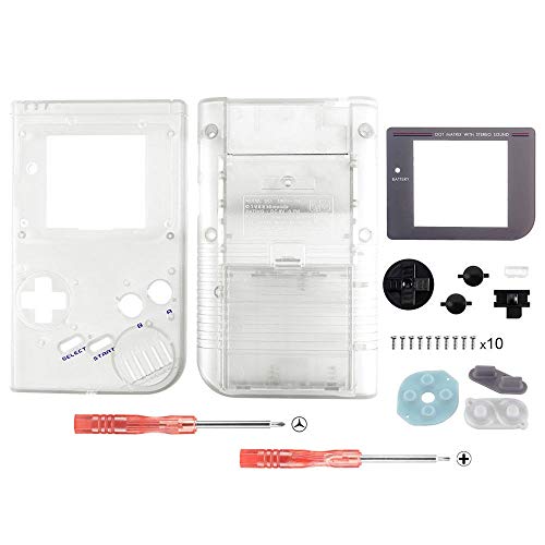 OSTENT Sostituzione Cover Case Cover Shell Completa per Nintendo GB Game Boy Console Color Clear
