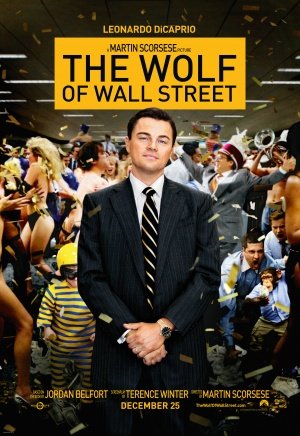 Póster de la película El lobo de Wall Street, impresión de 30 x 43 cm, Leonardo DiCaprio
