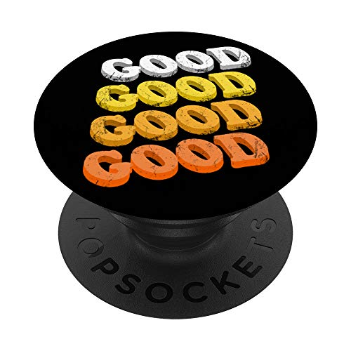Retro Good Vintage Colors Distressed Design Mood PopSockets PopGrip: Agarre intercambiable para Teléfonos y Tabletas