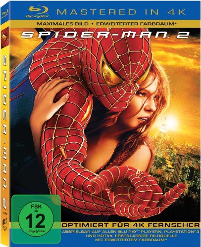 Spider-Man 2 (Mastered in 4K) [Alemania] [Blu-ray]