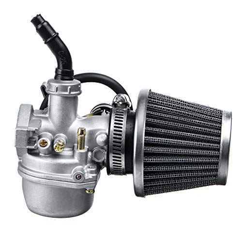 Viviance ZHVIVY Carburador de carburador de 19 mm + Filtro de Aire para Mini Motor ATV Quad 50/70/90/110/125 CC