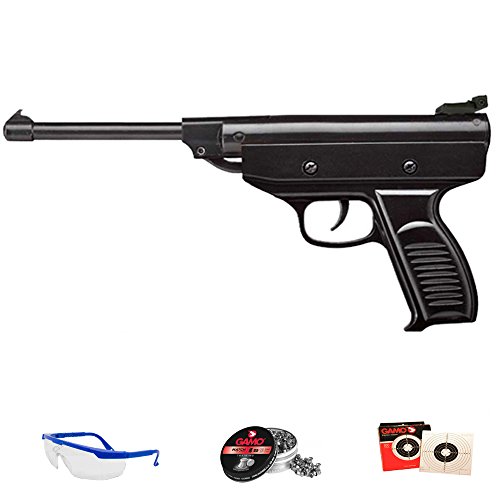 Zasdar Pack Pistola de Muelle (Aire comprimido) Calibre 4.5mm S3 + Accesorios. <3,5J