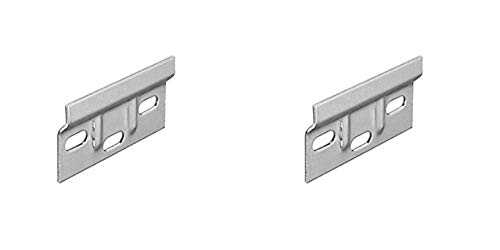 2 soportes colgantes para armario de cocina para montaje en pared, 63 mm