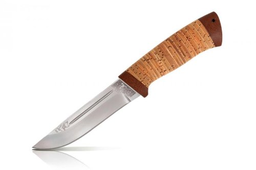 A&R Zlatoust Bekas - Cuchillo de caza con mango de corcho