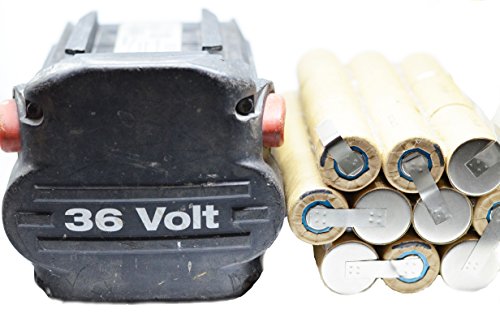 Batería de repuesto Pack para Hilti B36 BP6/86 36 V con 3,0 Ah Panasonic/grepow Premium celdas hochstromfest