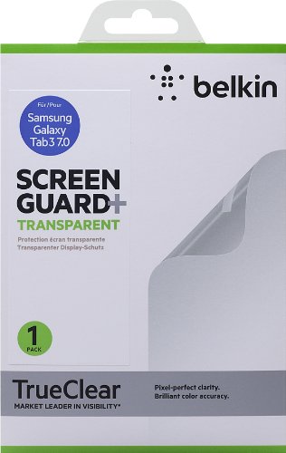 Belkin Screen Guard Transparent - Protector de pantalla para tablet Samsung Galaxy Tab 3 7.0, transparente