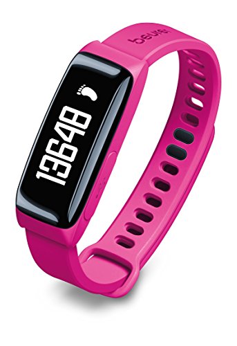 Beurer AS 81 - Sensor de actividad Bluetooth, compatible con App"Body Shape" y"Health Manager", color rosa