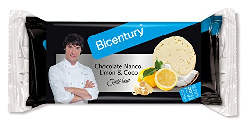 Bicentury - Tortitas De Arroz Chololate Blanco Sabor Limón Y Coco Jordi Cruz
