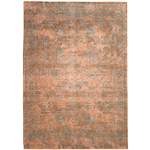 Cap Alfombra Allegro, Lana Virgen, Arancione BLU, 230 x 330 cm