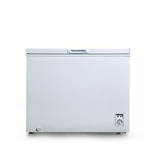 CHiQ Congelador FCF197D, 197 litros, blanco, bajo consumo A+, 40 db, 12 años de garantía en el compresor (197 Litros)